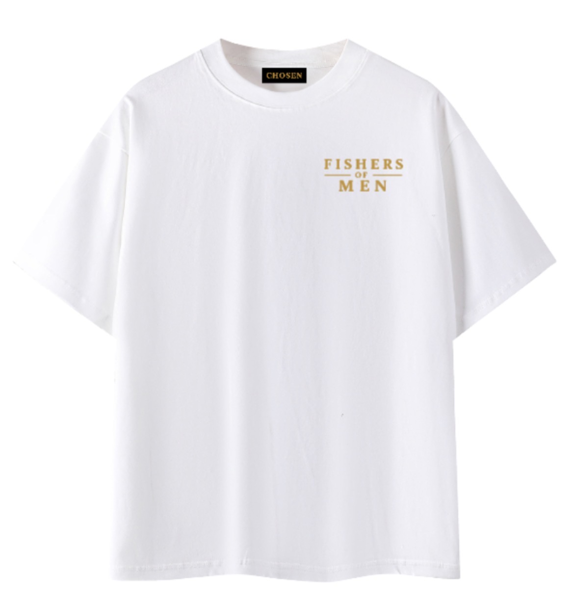 Fishers of Men Tee White Front