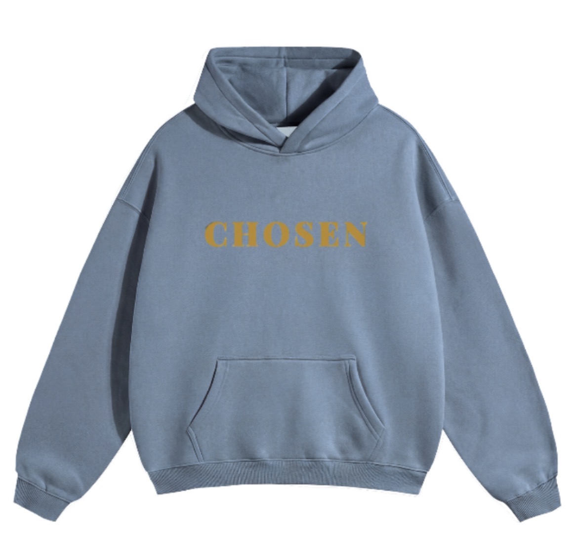 Psalm Hoodie Blue Front