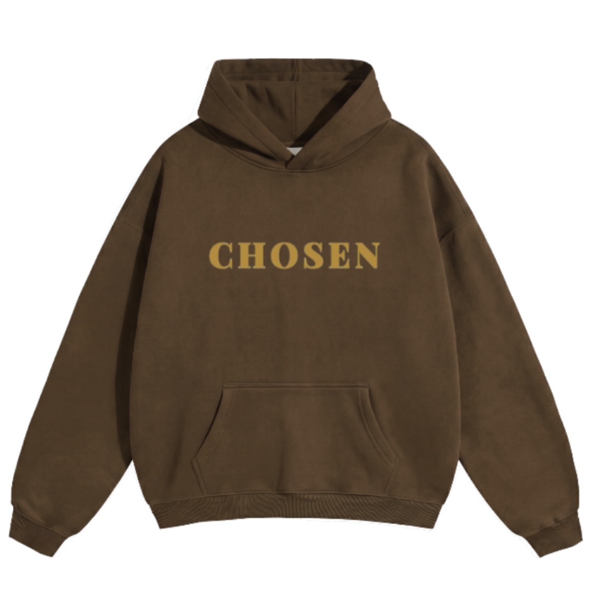 Psalm Hoodie Coffee Front