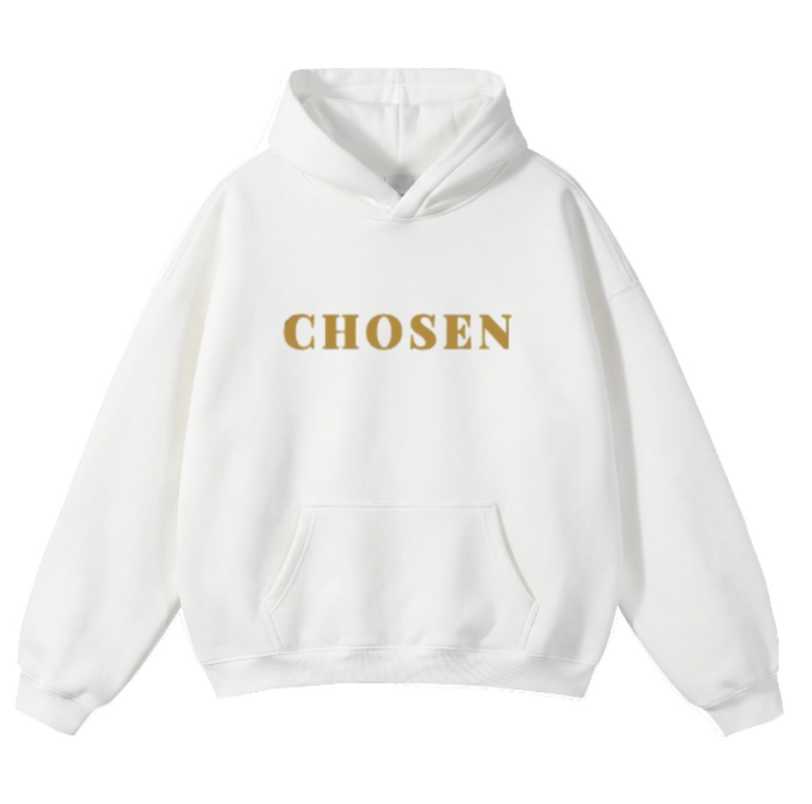 Psalm Hoodie White Front