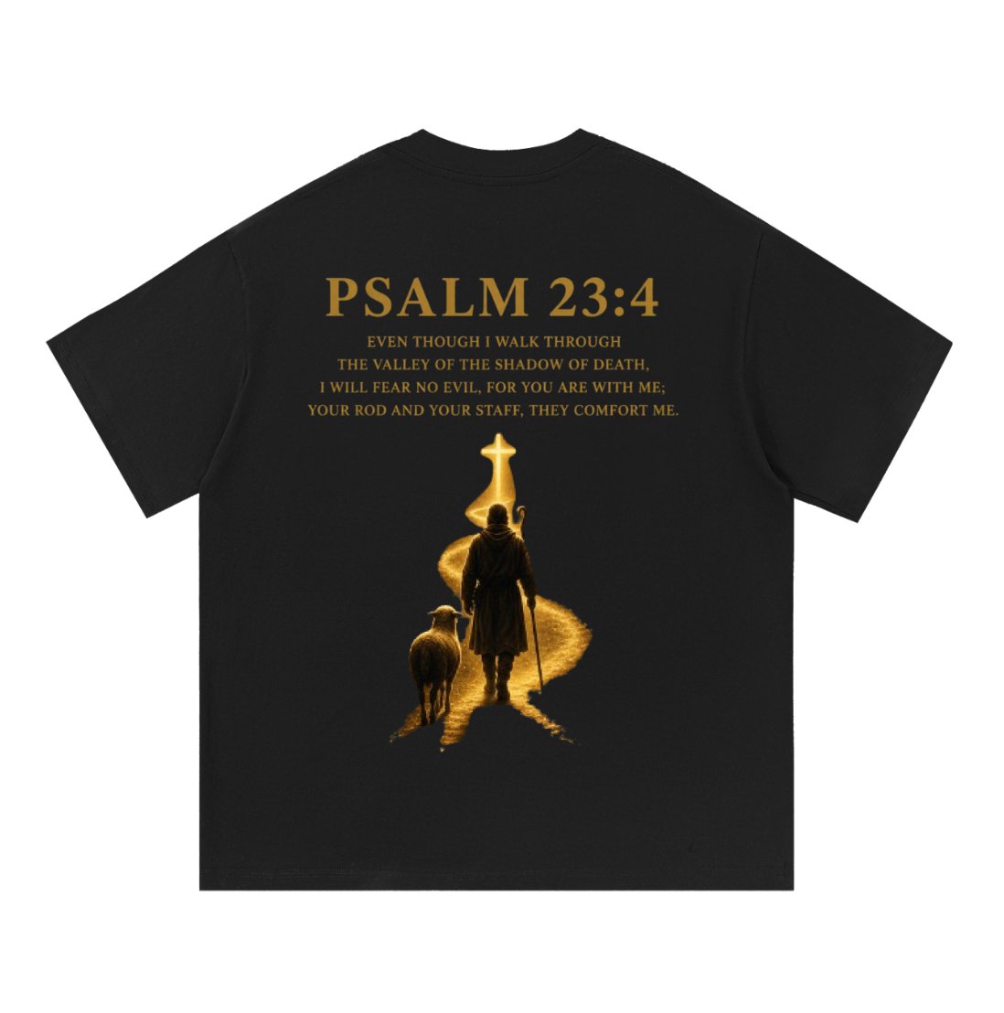 Chosen Tee Black Back